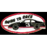 DALE EARNHARDT BORN TO RACE PIN